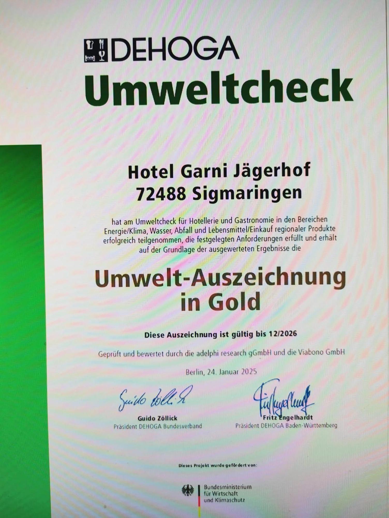 Hotel Garni Jaegerhof 지그마링엔 객실 사진
